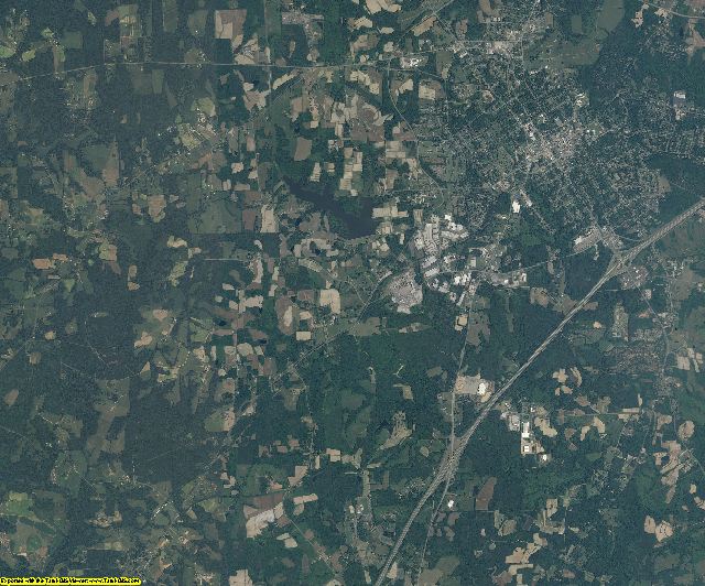Granville County, North Carolina aerial photography