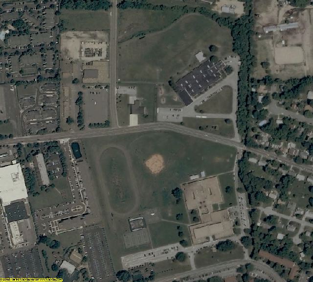 Hampton County, VA aerial photography detail