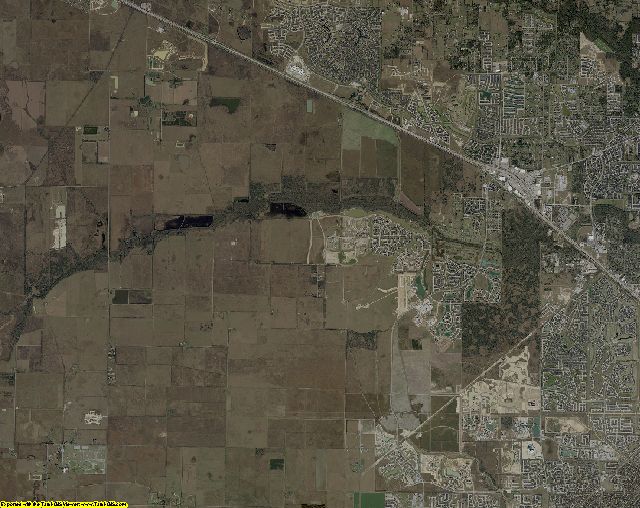 Harris County, Texas aerial photography