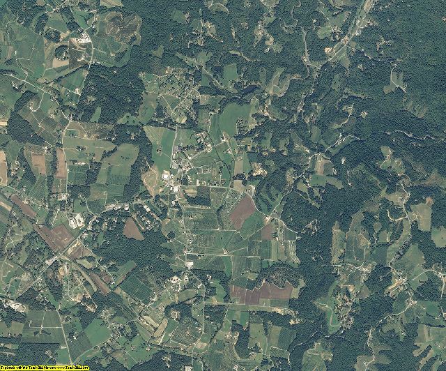 Henderson County, North Carolina aerial photography
