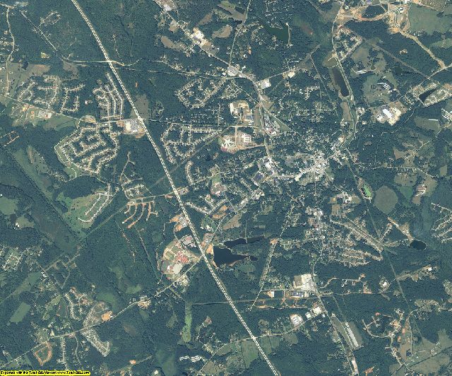 Jackson County, Georgia aerial photography