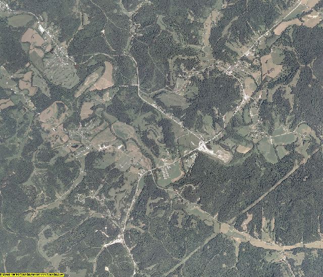 Jackson County, West Virginia aerial photography