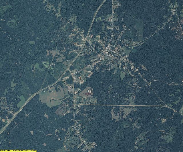 Jefferson County, Mississippi aerial photography