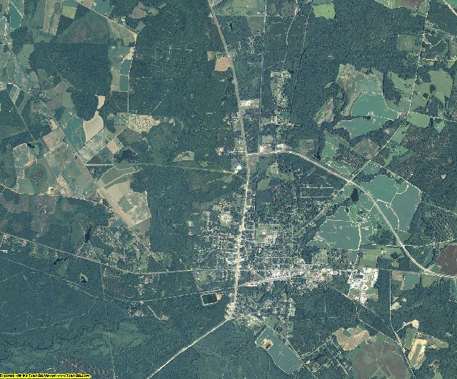 Jenkins County, Georgia aerial photography