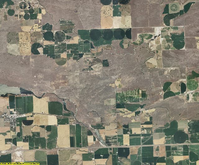 Jerome County, Idaho aerial photography