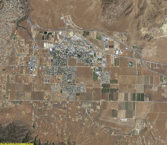 Kern County, California aerial photography