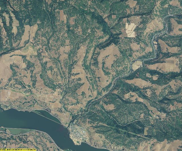 Klickitat County, Washington aerial photography