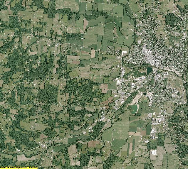 Knox County, Ohio aerial photography