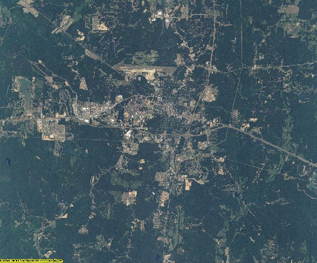 Lafayette County, Mississippi aerial photography