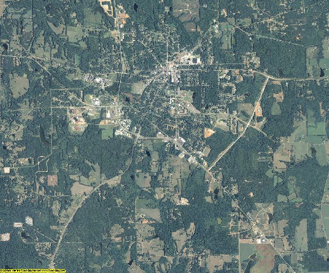 Lamar County, Georgia aerial photography