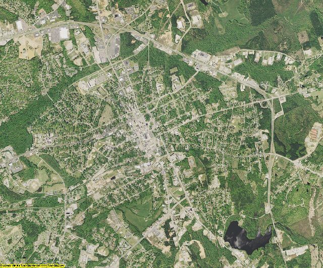 Lancaster County, South Carolina aerial photography