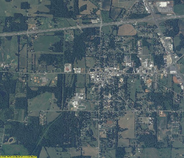 Lawrence County, Alabama aerial photography