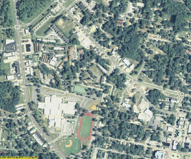 Liberty County, GA aerial photography detail