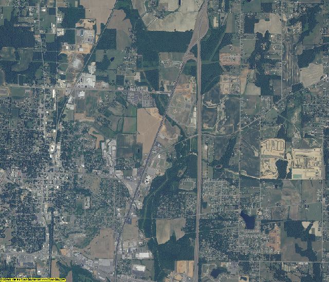 Limestone County, Alabama aerial photography