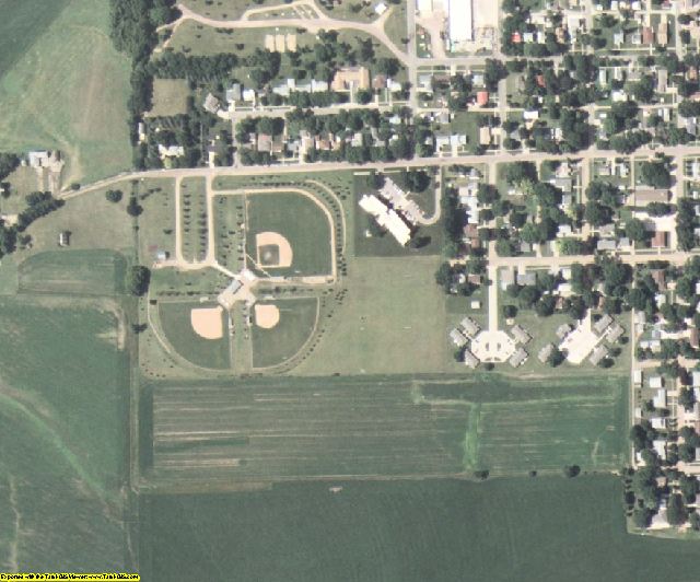 Lyon County, IA aerial photography detail