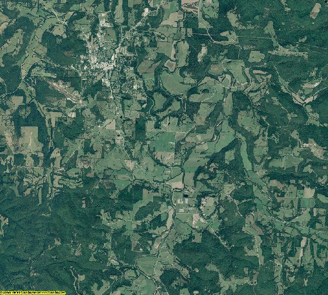Madison County, Arkansas aerial photography