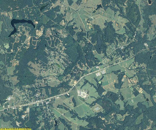 Madison County, Georgia aerial photography