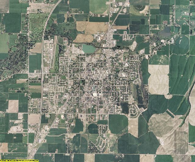 Madison County, Idaho aerial photography