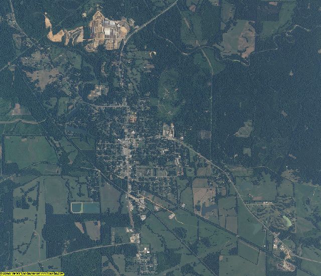 Marengo County, Alabama aerial photography