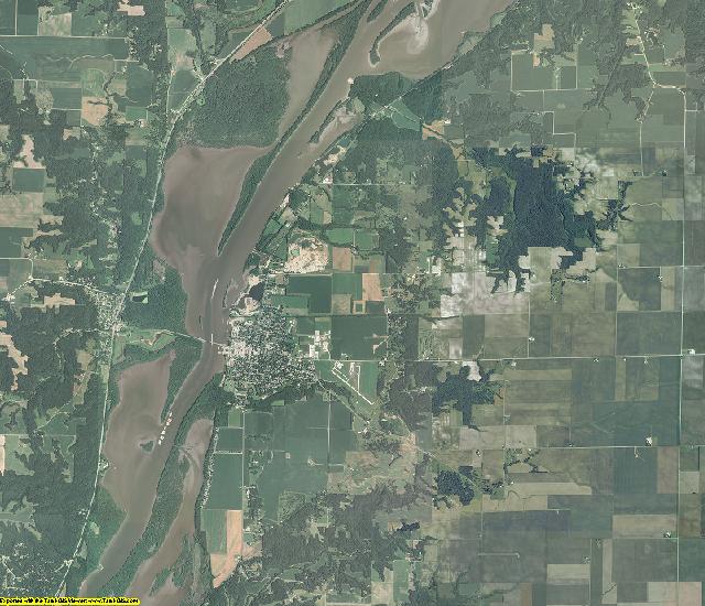 Marshall County, Illinois aerial photography