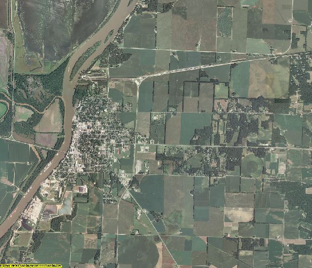 Mason County, Illinois aerial photography