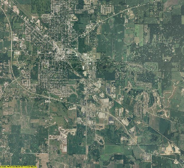 McHenry County, Illinois aerial photography
