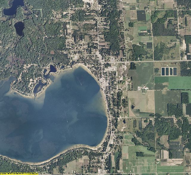Missaukee County, Michigan aerial photography