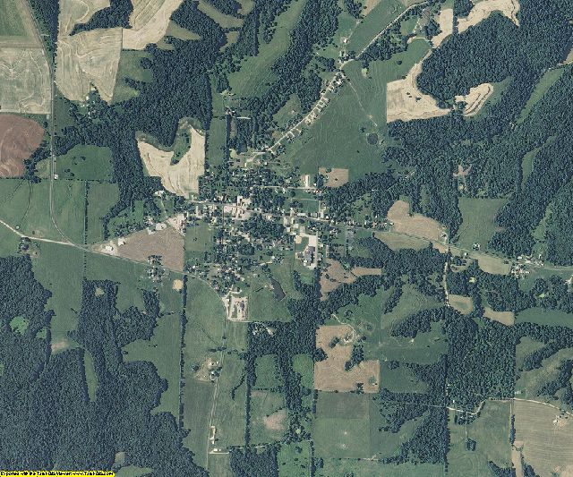 Moniteau County, Missouri aerial photography