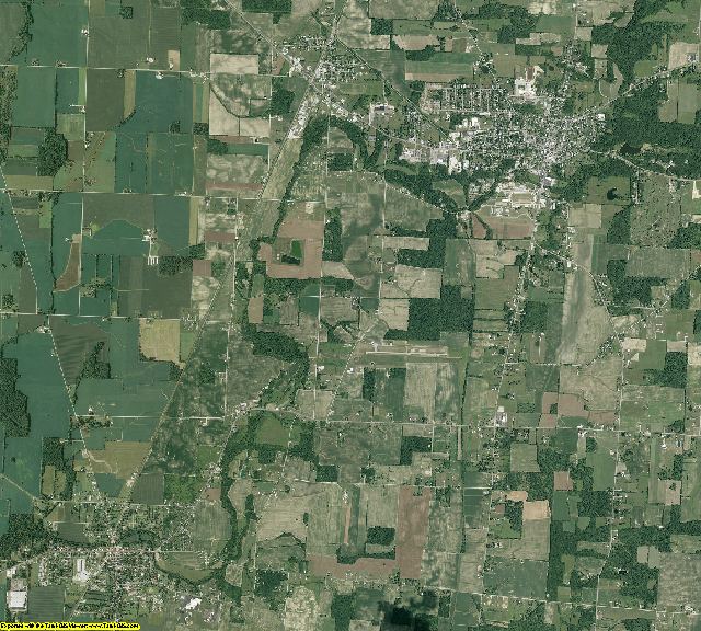 Morrow County, Ohio aerial photography