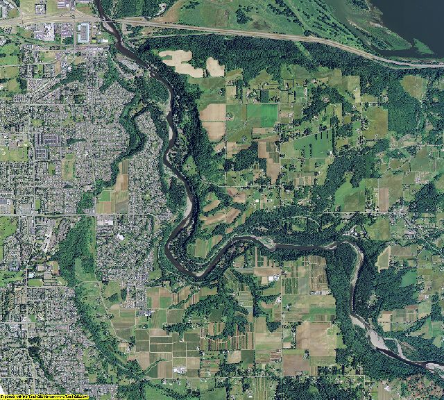 Multnomah County, Oregon aerial photography