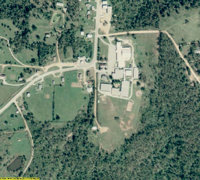 Newton County, AR aerial photography detail
