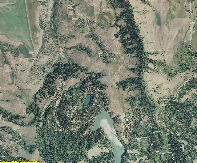 Nez Perce County, Idaho aerial photography