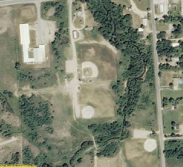 Ogemaw County, MI aerial photography detail