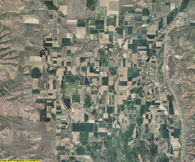 Oneida County, Idaho aerial photography