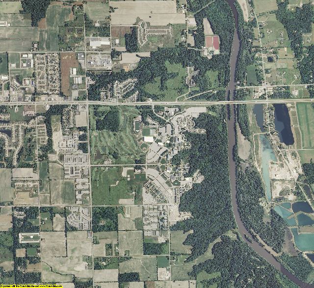 Ottawa County, Michigan aerial photography