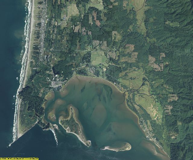 Pacific County, Washington aerial photography