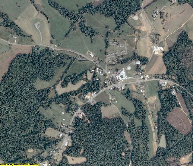 Patrick County, VA aerial photography detail