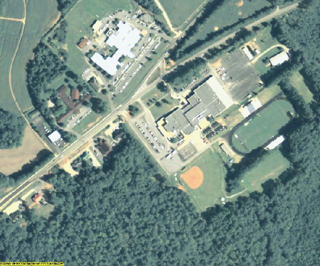 Putnam County, GA aerial photography detail