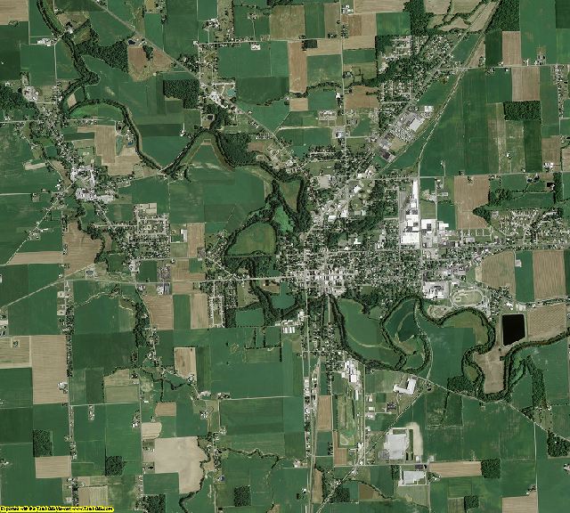 Putnam County, Ohio aerial photography