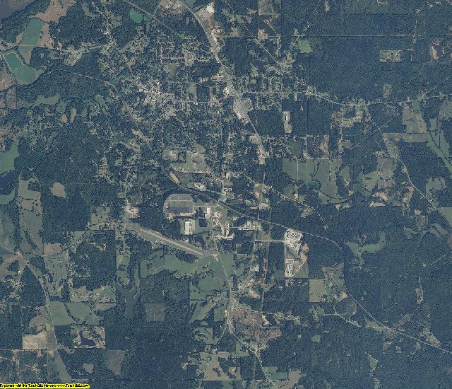 Randolph County, Alabama aerial photography