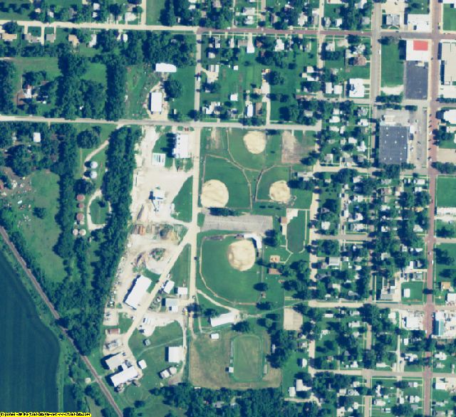 Richardson County, NE aerial photography detail