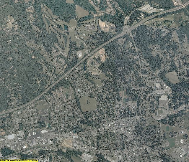 Roanoke County, Virginia aerial photography