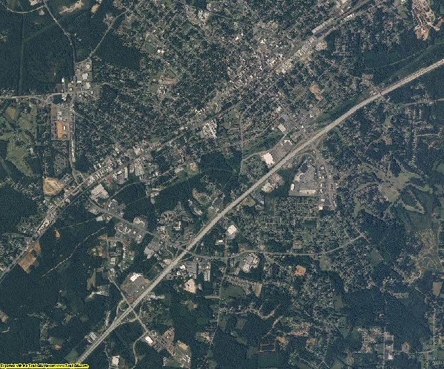 Rowan County, North Carolina aerial photography