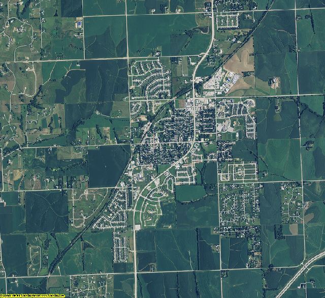 Sarpy County, Nebraska aerial photography