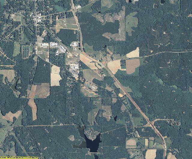 Schley County, Georgia aerial photography