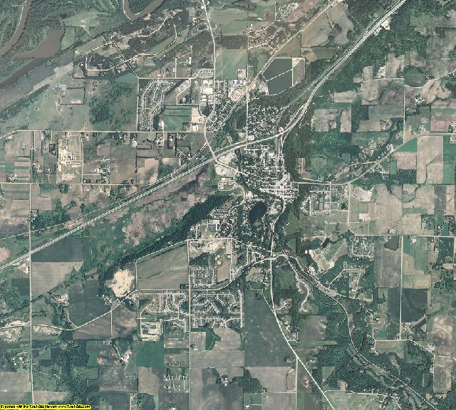 Scott County, Minnesota aerial photography