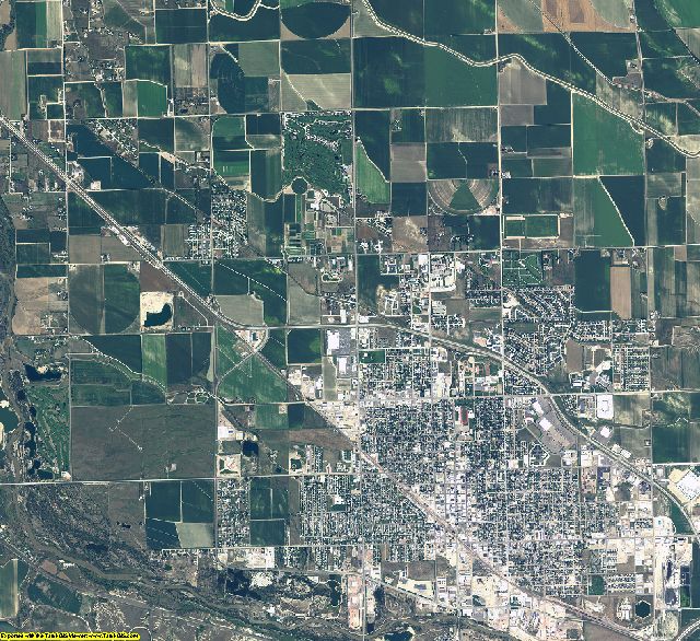 Scotts Bluff County, Nebraska aerial photography