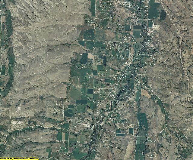 Sheridan County, Wyoming aerial photography