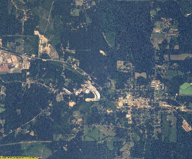 Smith County, Mississippi aerial photography