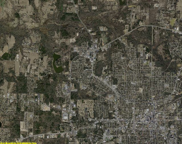 Smith County, Texas aerial photography